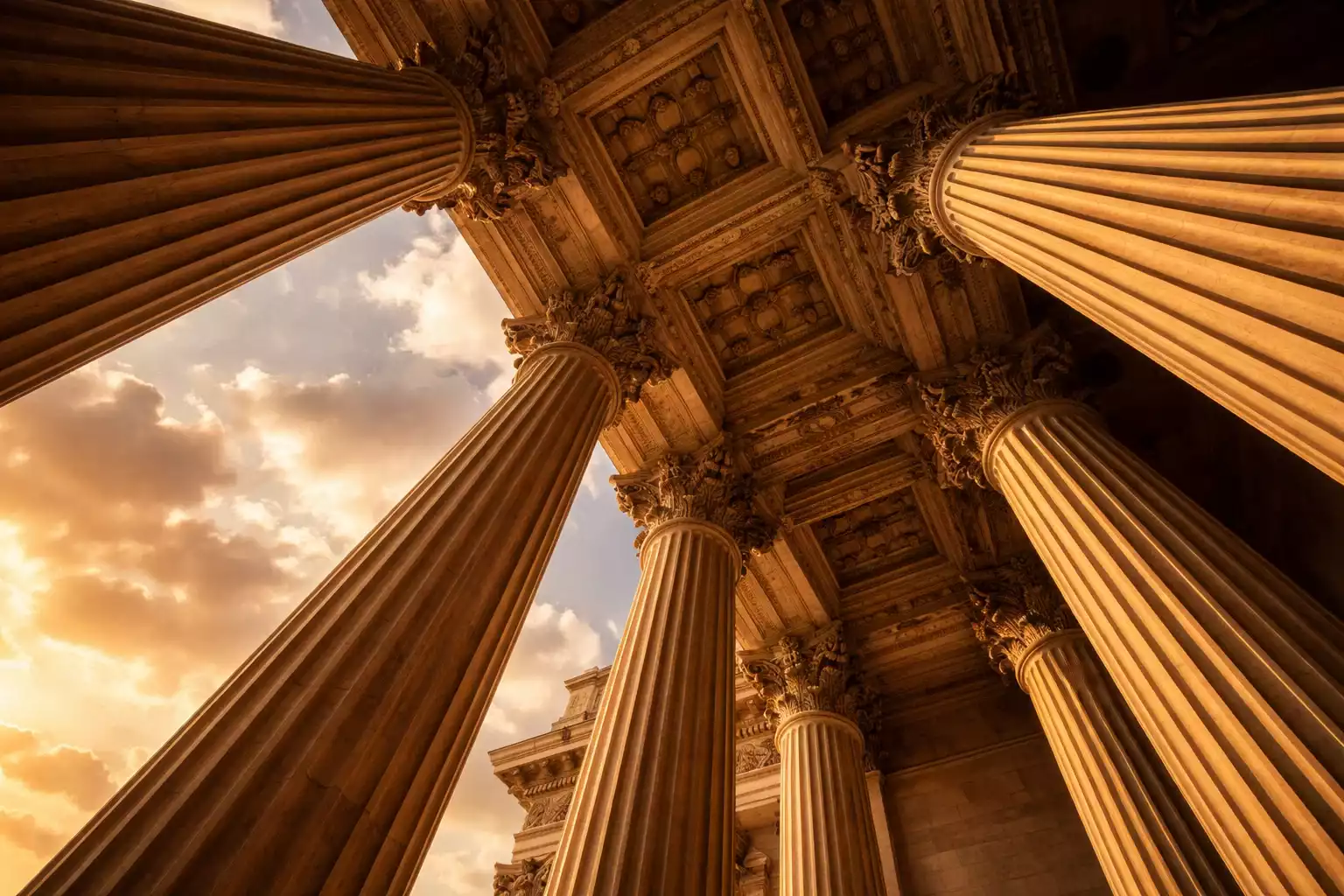 Struttura architettonica imponente e maestosa